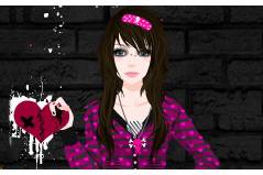 Школьница Эмо - Emo Schoolgirl